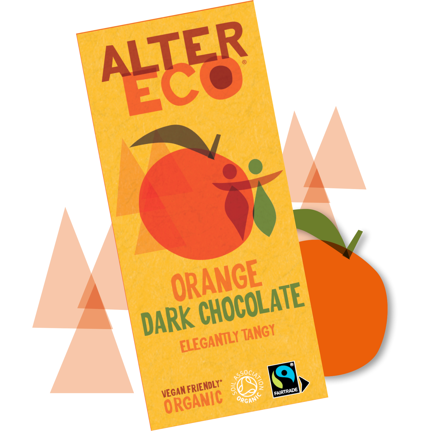 Organic Dark Chocolate with Orange 100g